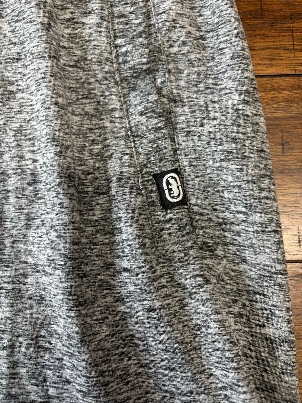 Ecko Unlimited Heather Grey Athletic Drawstring Shorts